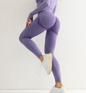 Leggins Mujer Push Up morada L/XL