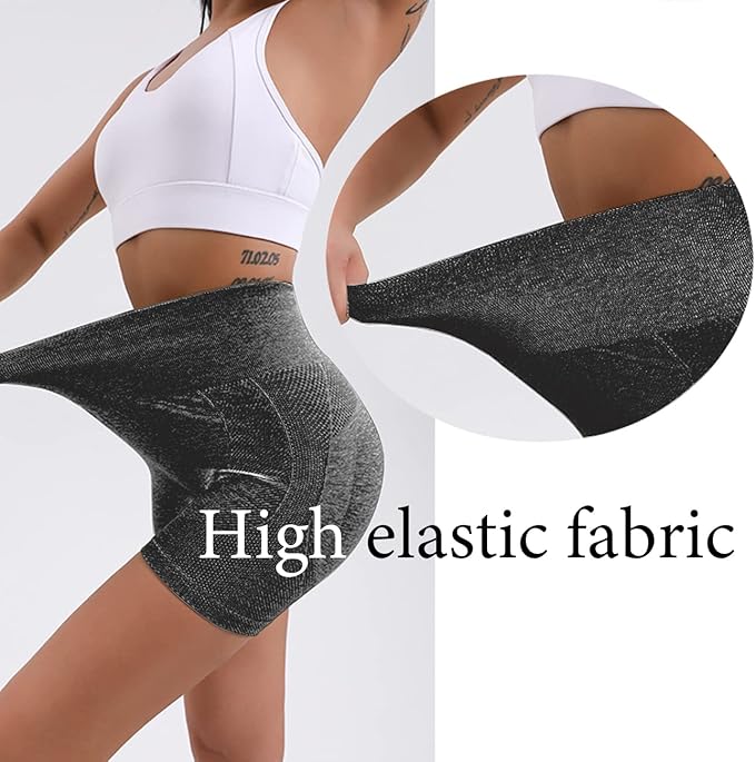 Leggings Corto Elástico Push Up gris talla unica - additional image 4